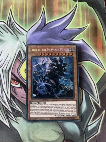 MP22-EN205 Lord Of The Heavenly Prison Prismatic 1st Edition NM Yugioh Card