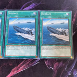 SDRE-EN028 x3 Surface- Common - 1st Edition Yugioh