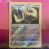 Pokemon Card Stoutland Cosmic Eclipse Reverse Holo Uncommon 176/236 NM