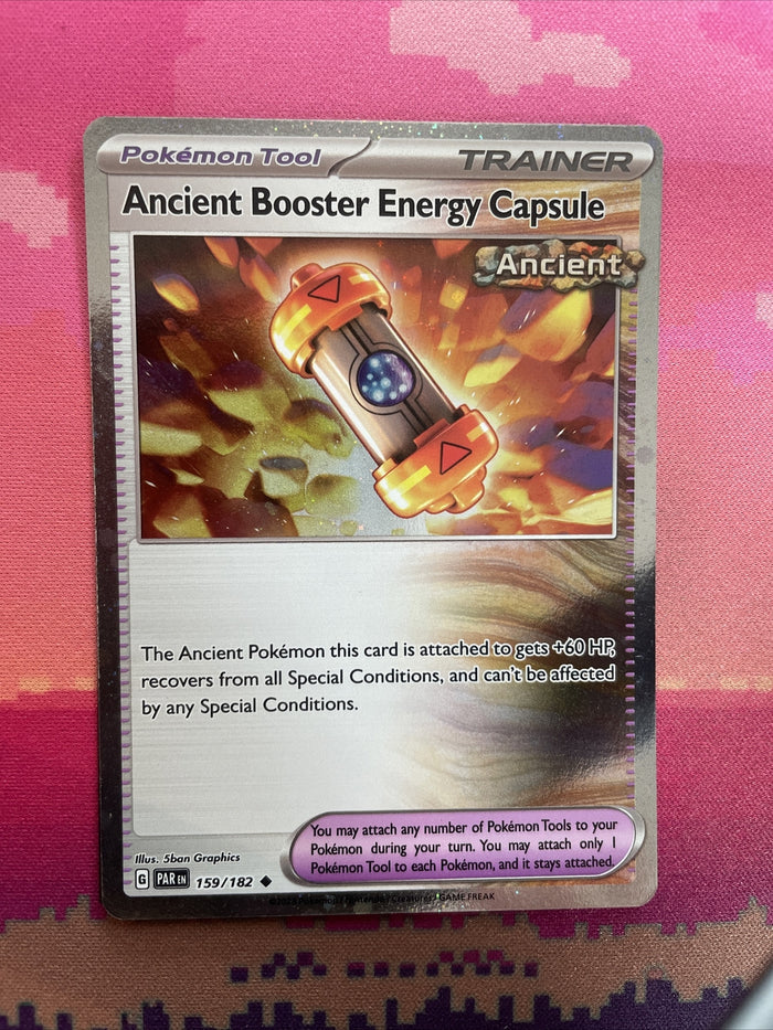 Pokemon Card Ancient Booster Energy Capsule Paradox Rift Cosmo 159/182 NM C