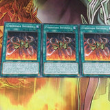 LDS1-EN039 x3 Cyberdark Inferno 1st Edition Common YuGiOh