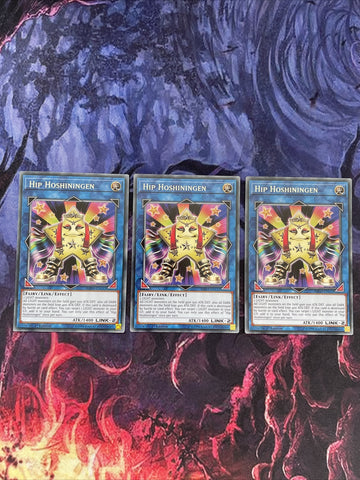MP19-EN112 3 x - HIP HOSHININGEN Rare Unlimited Edition YuGiOh NEW