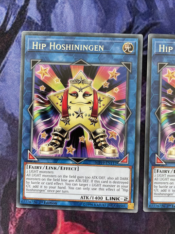 MP19-EN112 3 x - HIP HOSHININGEN Rare Unlimited Edition YuGiOh NEW (back)