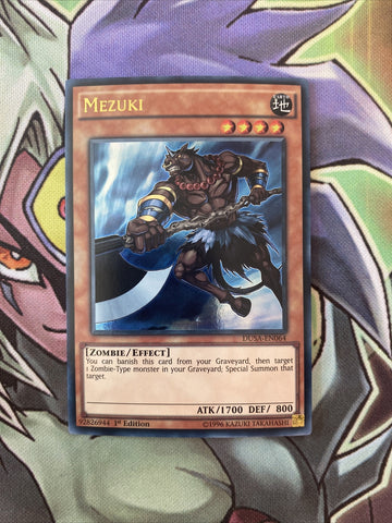 DUSA-EN064 Mezuki Ultra Rare 1st Edition NM Yugioh Card