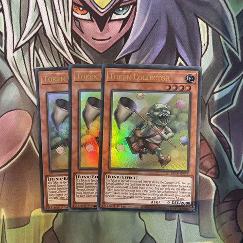 BLCR-EN079 x3 Token Collector Ultra Rare Excellent Condition Yugioh