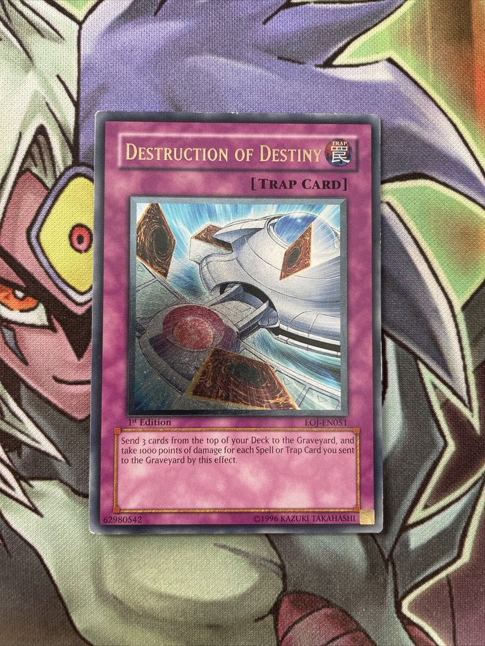 EOJ-EN051 Destruction Of Destiny Ultimate Rare 1st Edition NM Yugioh Card