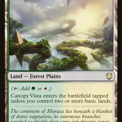 Canopy Vista - Phyrexia: All Will Be One Commander Excellent Magic MTG