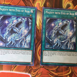 LCKC-EN031 Majesty With Eyes Of Blue x 3 - Playset  - 1st Edition Yugioh