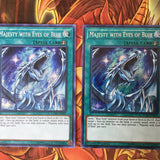 LCKC-EN031 Majesty With Eyes Of Blue x 3 - Playset  - 1st Edition Yugioh