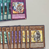 Deck Crystal Beast Play Worn 26 Cards YuGiOh