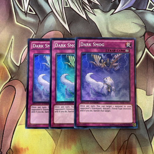 ABYR-ENSE2 x3 Dark Smog Super Rare Excellent Condition Yugioh