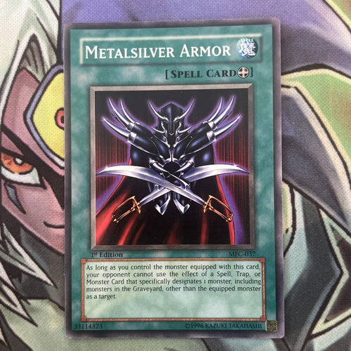 MFC-037 Metalsilver Armor Common 1st Edition NM Yugioh Card