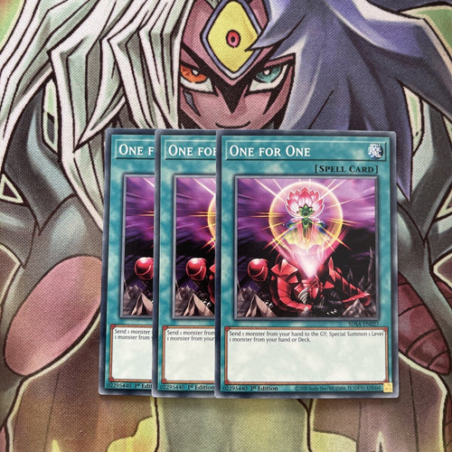 SDSA-EN027 x3 One for One Common Excellent Condition Yugioh