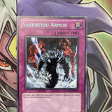 DL09-EN018 Sakuretsu Armor Blue Rare Unlimited Edition NM Yugioh Card