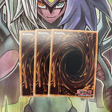 CROS-ENAE3 x3 Wavering Eyes Super Rare Excellent Condition Yugioh (back)