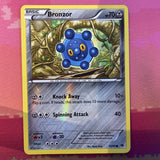 Pokemon Card Bronzor Next Destinies Reverse Holo 75/99 Near Mint