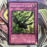 SOI-ENSE3 Windstorm Of Etaqua Secret Rare Limited Edition NM Yugioh Card