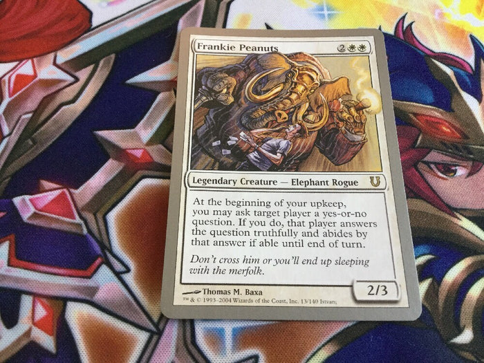 Frankie Peanuts - Unhinged Excellent Magic MTG