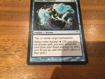 Psychic Puppetry - Champions of Kamigawa Excellent Magic MTG (back)