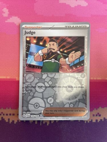 Pokemon Card Judge Scarlet & Violet Reverse Holo 176/198 NM