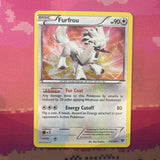 Pokemon Card Furfrou XY Base Set Cosmo Holo Rare 114/146 Near Mint