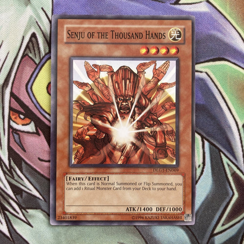 DLG1-EN069 Senju Of The Thousand Hands Common UNL Edition NM Yugioh Card