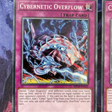 MP19-EN129 Yugioh- 3x Cybernetic Overflow - 1st Edition - Playset