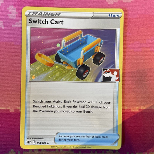 Pokemon Card Switch Cart Prize Pack Cosmo Holo 154/189 Near Mint