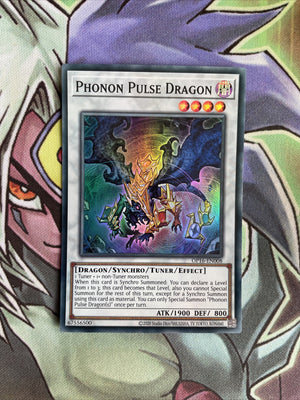 OP16-EN008 Phonon Pulse Dragon Super Rare UNL Edition NM Yugioh Card