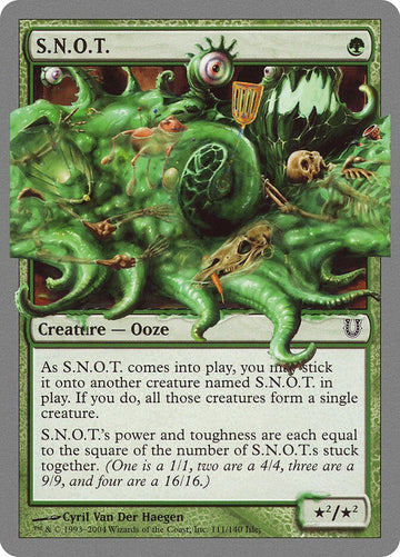 S.N.O.T - Unhinged Excellent Magic MTG