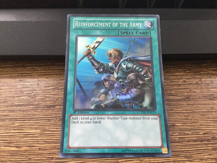 LCYW-EN173 Reinforcement Of The Army - 1st Edition - Super - Yugioh