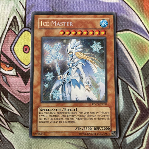 TDGS-EN097 Ice Master Secret Rare UNL Edition NM Yugioh Card