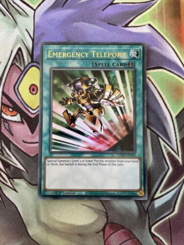 GFTP-EN109 Emergency Teleport Ultra Rare 1st Edition NM Yugioh Card