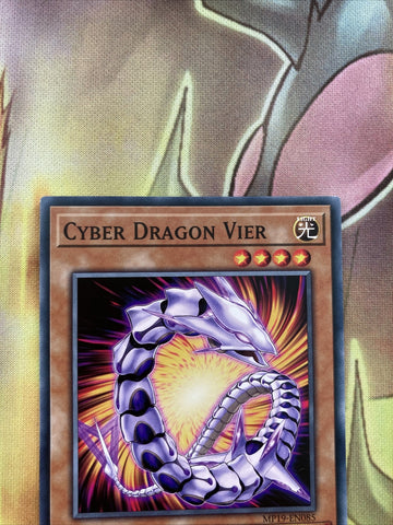 MP19-EN085 YUGIOH Cyber Dragon Vier - Common 1st Ed  NM (back)