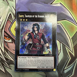 DUEA-EN085 Dante, Traveler Of The Burning Abyss Secret 1st Edition NM Yugioh