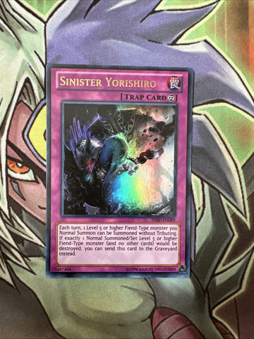 SHSP-EN089 Sinister Yorishiro Ultra Rare Unlimited Edition NM Yugioh Card