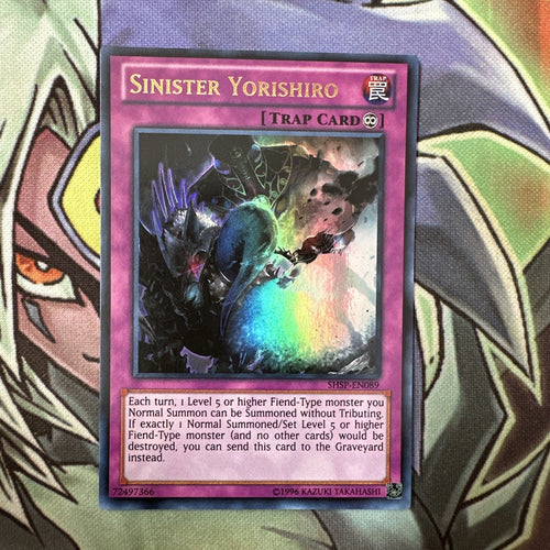 SHSP-EN089 Sinister Yorishiro Ultra Rare Unlimited Edition NM Yugioh Card