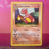 Pokemon Card Charmeleon Shadowless Base Set Uncommon 24/102 Near Mint