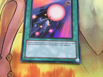 TU05-EN005 Spell Shattering Arrow  - Super Rare NM Turbo Pack 5 Yugioh (back)