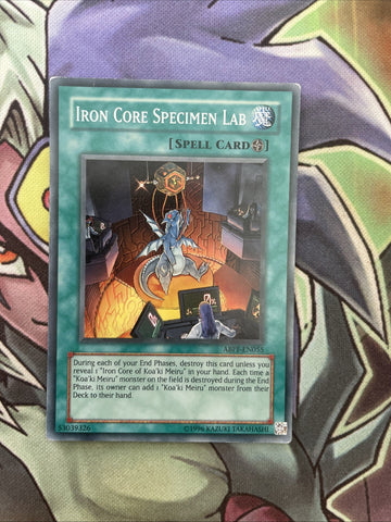 ABPF-EN055 Iron Core Specimen Lab Super Rare Unlimited Edition NM Yugioh Card