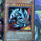 SRL-000 Blue-Eyes Toon Dragon Secret Rare UNL Edition NM Yugioh Card