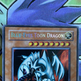 SRL-000 Blue-Eyes Toon Dragon Secret Rare UNL Edition NM Yugioh Card