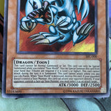 SRL-000 Blue-Eyes Toon Dragon Secret Rare UNL Edition NM Yugioh Card