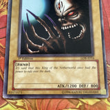 lob-e016 Dark King of the Abyss 1st Edition (VG) Common Yugioh!