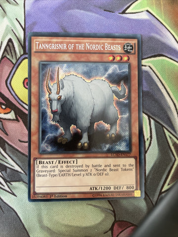 LC5D-EN177 Tanngrisnir Of The Nordic Beasts Secret 1st Edition NM Yugioh Card