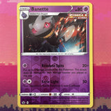 Pokemon Card Banette Chilling Reign Reverse Holo Rare 063/198 NM