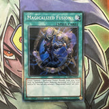 RA01-EN058 Magicalized Fusion Platinum Secret  Rare 1st Edition NM Yugioh Card