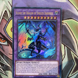 LEDE-EN092 Veidos The Dragon Of Endless Darkness Ultra 1st Edition NM Yugioh