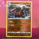 Pokemon Card Rhyperior Sword & Shield Reverse Holo Rare 099/202 NM