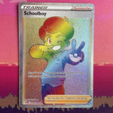 Pokemon Card Schoolboy 276/264 Rainbow Rare Fusion Strike NM